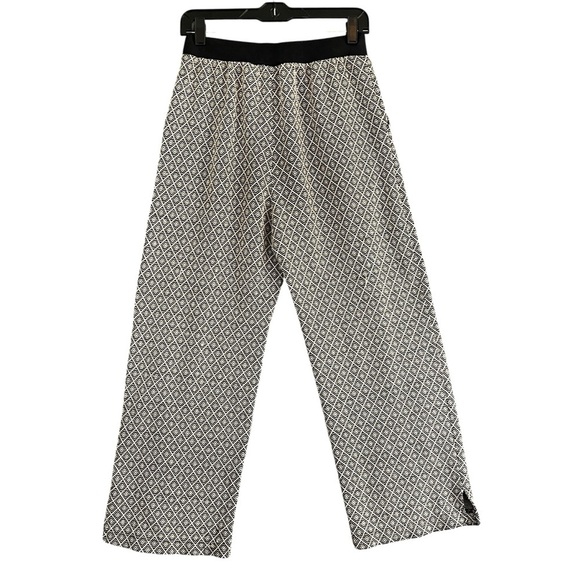 NIKO AND... High Waist Pull On Pants S214TL02AD Black Cream Size Medium - Picture 3 of 13